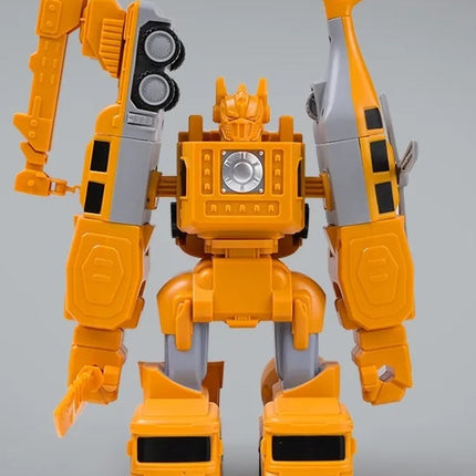 Magnetic Transformer Car Set, Interchangeable Building Toy that Makes Dump Trucks, Helicopters and a Robot