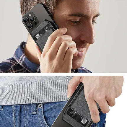 Phone Card Holder with Foldable Stand | Versatile Accessory for Convenience and Style