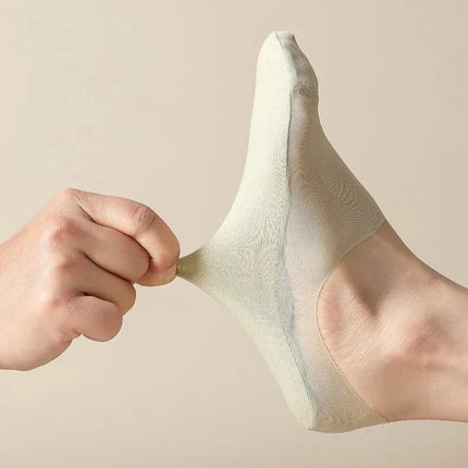 No Show Socks, 9 Colors, Breathable Low Cut Invisible Socks with Silicone Heel Grip for Sneakers, Loafers and Flats