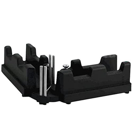 Mitre Measuring Cutting Tool, 2-in-1 Angle Finder and Saw Guide, 90 to 180 Degree Range with Locking Gears for DIY Jobs