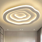 LED Flush Mount Ceiling Light, Modern Ripple Dining Room Light Fixture, Acrylic Bedroom Ceiling Lamp for Hallway_01