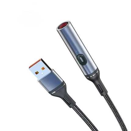 USB Rechargeable Flameless Lighter with Windproof Design | Safe & Durable for Outdoor Use