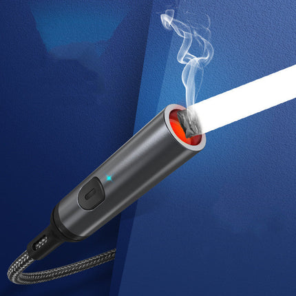 USB Rechargeable Flameless Lighter with Windproof Design | Safe & Durable for Outdoor Use