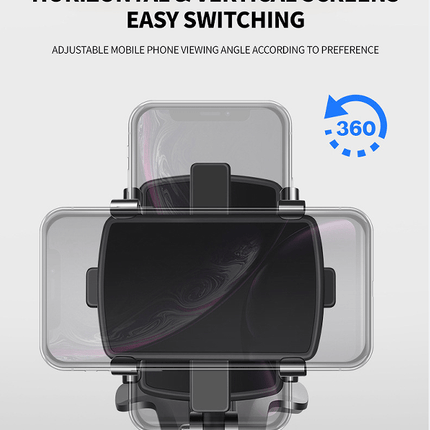 Car Phone Holder Mount for Dashboard, Phone Mount for Car with 360 Degree Rotation