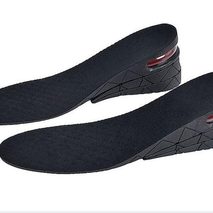 Height Increase Insoles for Men/Women, Adjustable Stackable Layers Up to 9cm, Trimmable Cushioned Shoe Inserts for Daily Wear