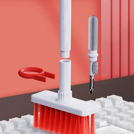 Tech Cleaning Kit for Earbuds, Keyboards and Device Vents, Electronics Cleaner Set for Dust and Crevices, White or Black
