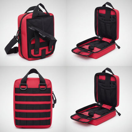 Emergency Survival Kit with First Aid Tools for Outdoor Safety | Portable Gear for Hiking and Camping
