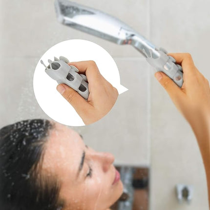Shower Head Holder with Suction, Adjustable Handheld Shower Holder No Drilling