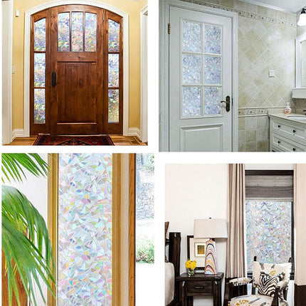 Rainbow Window Film with UV Protection | Decorative Privacy for Homes
