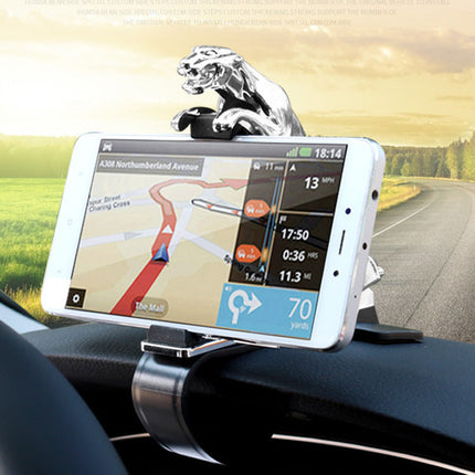Universal Car Phone Holder Mount, 3 Colors, 360 Degree Rotating Hands Free Phone Cradle for Navigation in Any Car