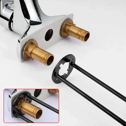 Multi-Use Sink Wrench Tool with Ergonomic Grip | Adjustable Design for Easy Plumbing Repairs