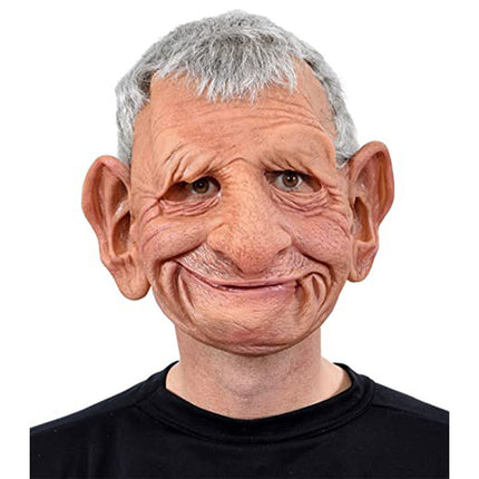 Halloween Mask Realistic Old Man, Full Face Mask for Cosplay and Parties – image 29