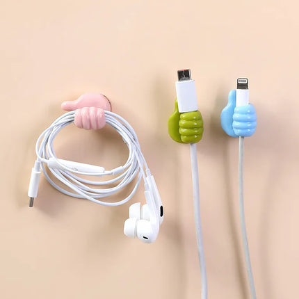 Cable Organizer Clips for Home & Office | Set of 10 Durable Holders for Tidy Spaces