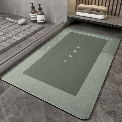 Non-Slip Bathroom Rug with Soft Microfiber | Quick-Dry Comfort for Safety and Style