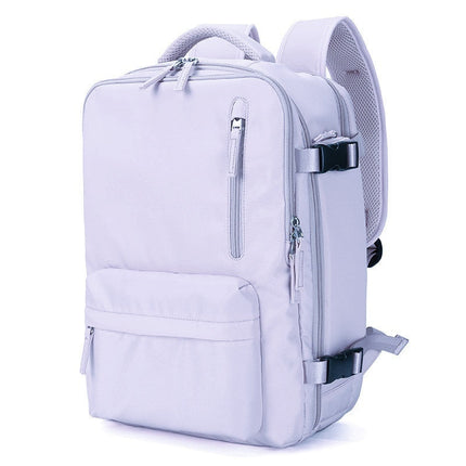 Travel Backpack with Multiple Compartments, Lightweight Two Strap Rucksack in 5 Colors for Everyday Carry