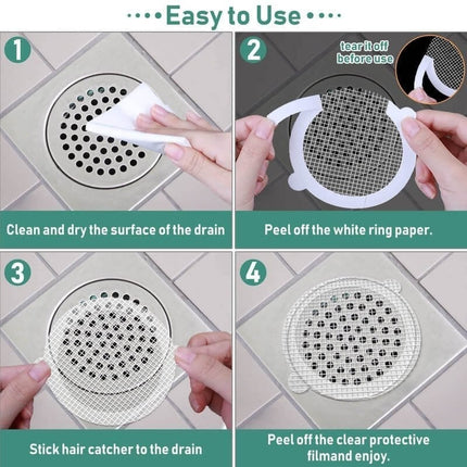 Shower Drain Hair Catcher, Floor Drain Cover for Bathroom – image 9