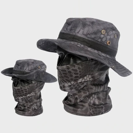 Sun Protection Hat with Adjustable Face Cover | Lightweight Design for Ultimate UV Defense