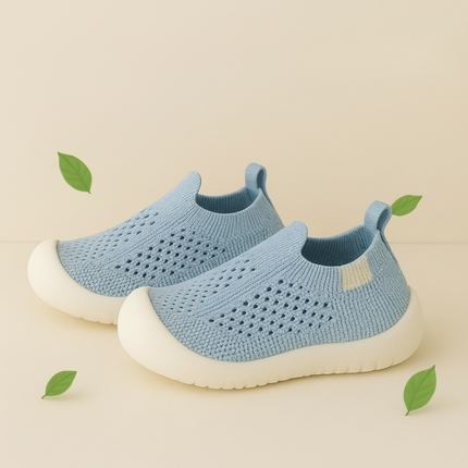 Kids Sneakers with Breathable Mesh & Non-Slip Sole | Lightweight Slip-On Shoes for All-Day Comfort and Active Play