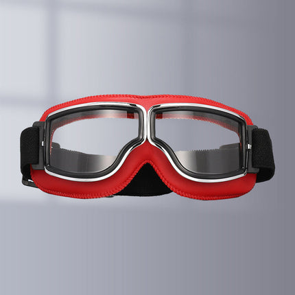 Vintage Motorcycle Goggles, Riding Goggles Over Glasses – image 16