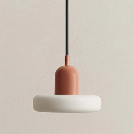 Scandinavian Pendant Light with Adjustable Height & Frosted Glass | Soft Ambient Glow for Modern Interiors