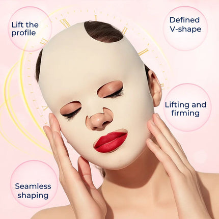 Overnight Face Mask, Anti Wrinkle Face Lift Mask for Mature Skin – image 7