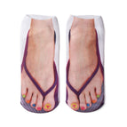 PURPLE FLIP-FLOPS