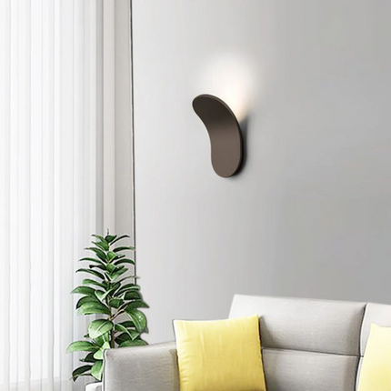 Modern Nordic Wall Lamp with Soft LED Lighting | Stylish Metal Fixture for Home Ambiance