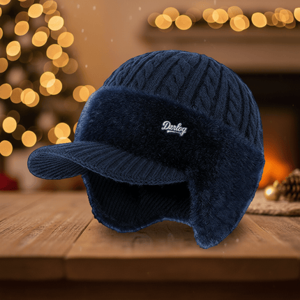Winter Trapper Hat with Ear Protection & Windproof Design | Cozy Fur Lined Cap for Outdoor Warmth