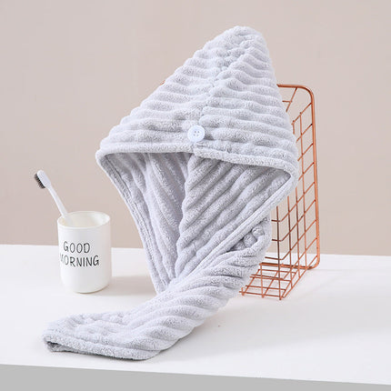 Ultra Absorbent Hair Towel for Fast Drying | Microfiber Material for Quick Hair Care
