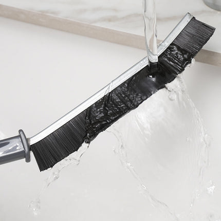 Crevice Cleaning Brush, Narrow Bristle Brush for Window Tracks, Sliding Doors and Keyboards, Home and Car Use