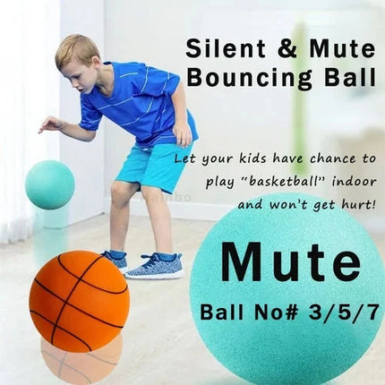 Silent Basketball, Soft and Quiet Bouncy Ball