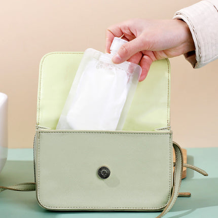 Refillable Dispensing Bags Set with Easy-Fill Opening | Eco-Friendly Storage Solution for Organized Living