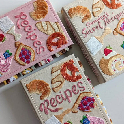 Handmade Recipe Journal, Cute Notebook for Recipes and Cooking – image 8