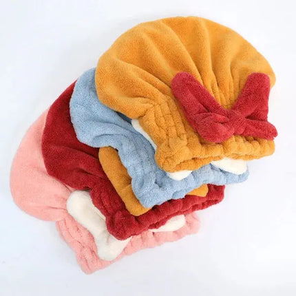 Super Absorbent Hair Wrap, Frizz Free Towel Wrap for Hair Drying Without Heat – image 11
