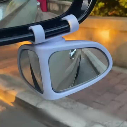 Blind Spot Mirrors for Cars, Adjustable Car Blind Spot Mirror Set of 2, Stick On Oval Car Mirror for Vans and SUVs