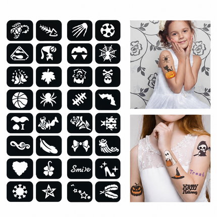 Glow in the Dark UV Body Paint Set for Parties | Neon Colors with Easy Application for Vibrant Designs