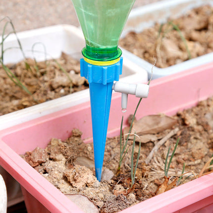 Plant Watering Spikes with Adjustable Control Valve, Bottle-Top Automatic Plant Waterer for Vacation and Daily Watering