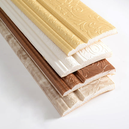 Self-Adhesive Baseboard Trim | Flexible Design for Easy Installation and Clean Finish