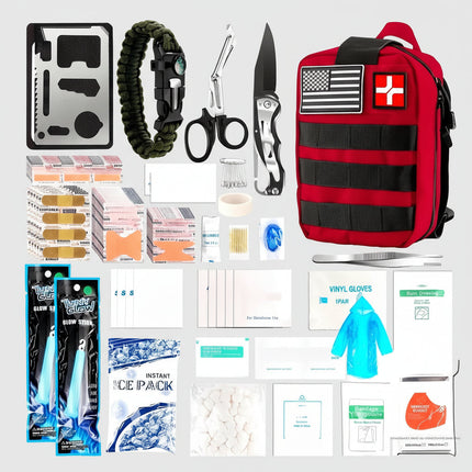 Tactical Survival Backpack with Battery-Powered Multi-Tool | Lightweight Outdoor Gear for Camping and Emergency Preparedness