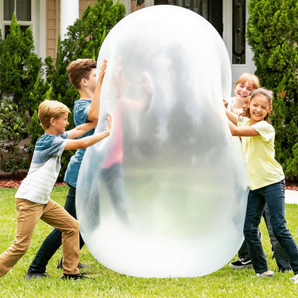 Giant Inflatable Bubble Ball for Outdoor Play with Tear-Resistant TPR | Active Fun for Kids 4+ at Parties and Events