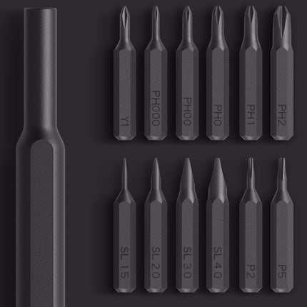 24-in-1 Screwdriver Set with Comfort-Grip Handle, Multi-Bit Repair Kit for Electronics, Appliances and Household Fixes