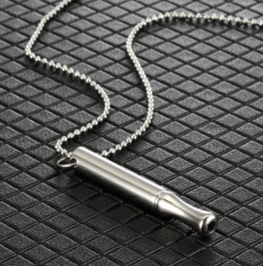 Nicotine-Free Breathing Necklace | Stylish Accessory for Stress Relief and Relaxation