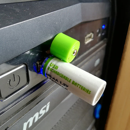 Rechargeable AA Batteries with USB-C Charging | Eco-Friendly Power Solution