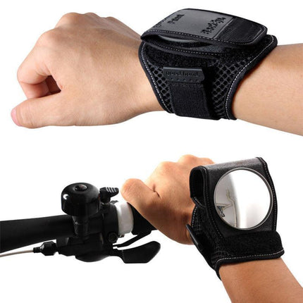 Wrist Rearview Mirror with Adjustable Angle | Compact Design for Enhanced Visibility