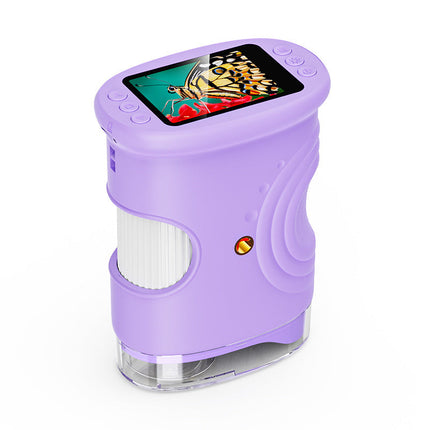 High-Resolution Digital Microscope with USB Connectivity | Compact Design for Easy Viewing