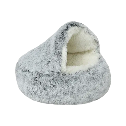 Pet Beds, Warm Pet Bed with Anti Slip Bottom, Washable Pet Cave for Sleeping and Napping – image 7