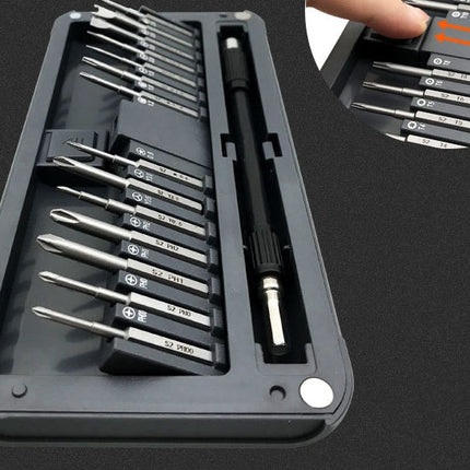 30 in 1 Precision Screwdriver Set, Compact Bit Kit for Electronics, Appliances, Small Screws and DIY Household Repairs