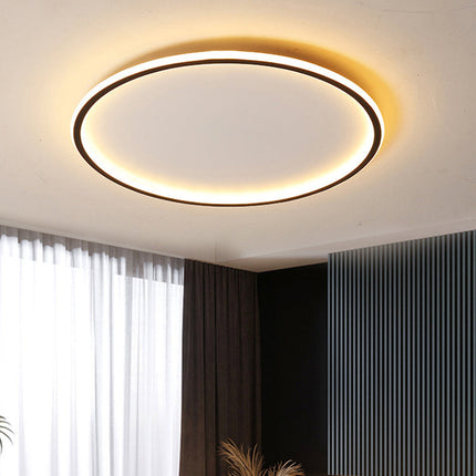 Nordic Disc LED Ceiling Light with Flush-Mount Design | Dimmable Soft Ambient Lighting for Modern Interiors