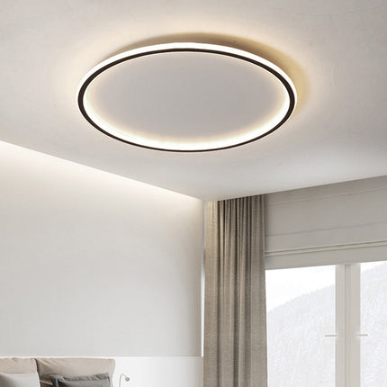 Nordic Disc LED Ceiling Light with Flush-Mount Design | Dimmable Soft Ambient Lighting for Modern Interiors