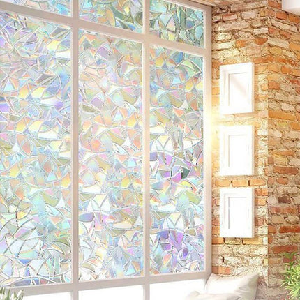 Rainbow Window Film with UV Protection | Decorative Privacy for Homes